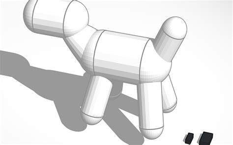 3D design Dog | Tinkercad