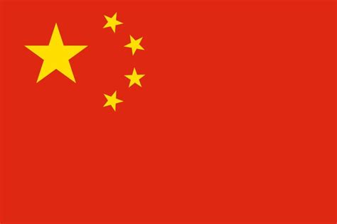 China flag vector - country flags