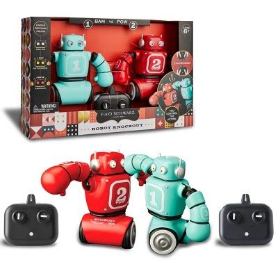 Fao Schwarz Robot Knockout Remote Control Boxing Set : Target