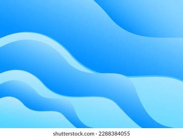 Wave Pattern Design Background Blue Color Stock Vector (Royalty Free) 2288384055 | Shutterstock