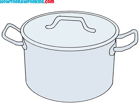 How to Draw a Pot - Easy Drawing Tutorial For Kids