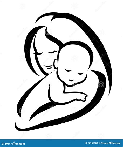 Mother Baby Silhouette Stock Illustrations – 25,987 Mother Baby ...