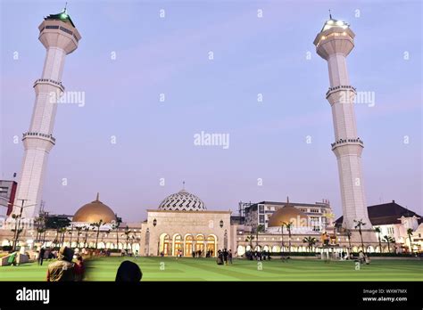 Bandung, Indonesia - July 05, 2015: Masjid Raya Bandung, Great Mosque ...