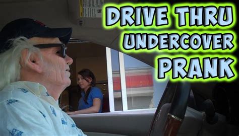 Drive Thru Undercover Prank | Pranks, Funniest pranks, Undercover