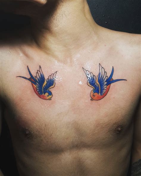 80+ Best Swallow Bird Tattoo Meaning and Designs - Fly in The Sky (2019)