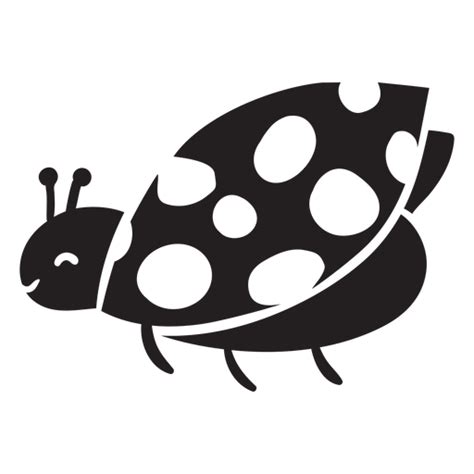 Ladybug Silhouette Png Free Transparent Clipart Clipartkey | Images and ...