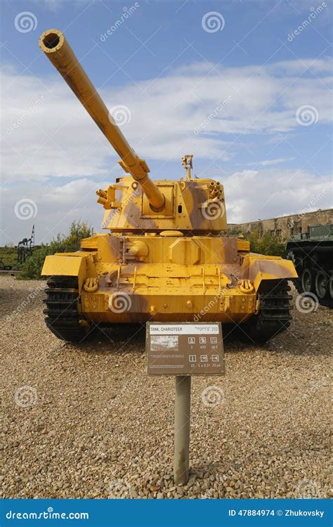 British Made Charioteer Lightweight Tank Captured By IDF In Southern Lebanon On Display At Yad ...