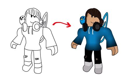 Drawings Of Roblox Avatars