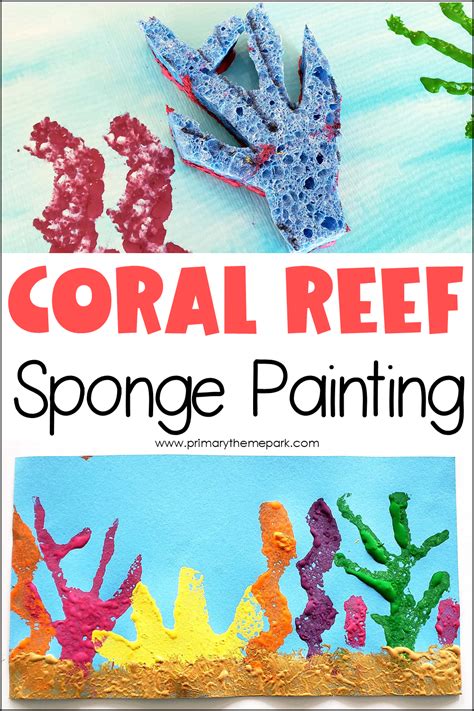 Coral Reef Art Project - Primary Theme Park