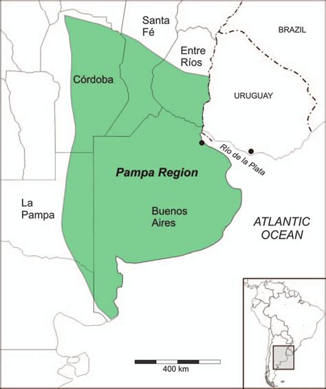 1 Location of the Pampa region within Argentina. | Download Scientific Diagram