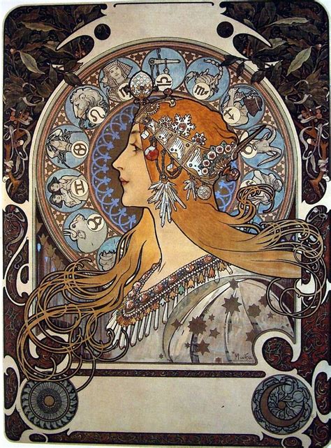 Alphonse Mucha Paintings