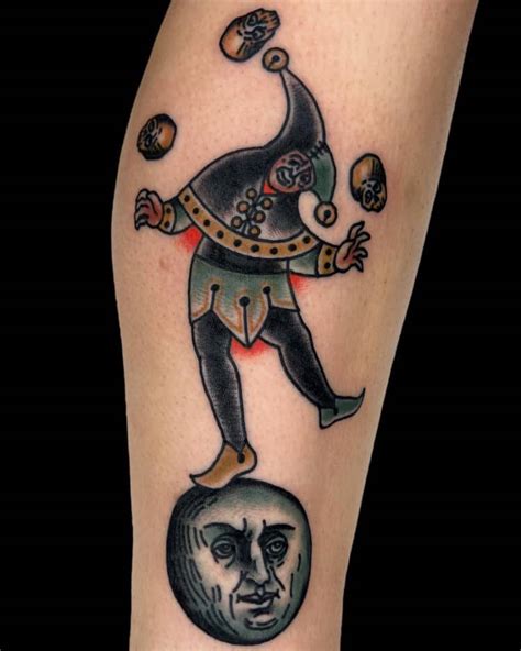 Moth and knife tattoo - Tattoogrid.net