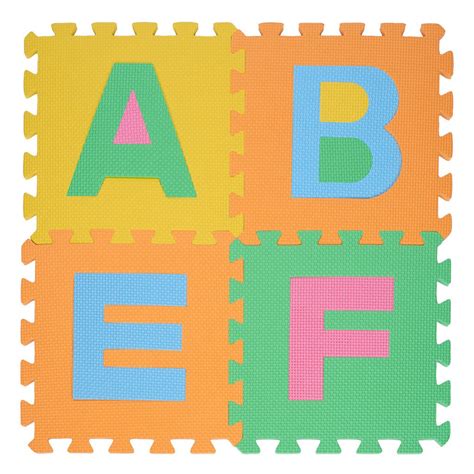 Kid's Alphabet Foam Mats - Comfy Mat