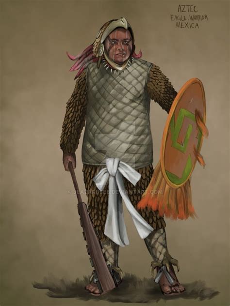 Aztec Eagle Warrior by JLazarusEB on DeviantArt