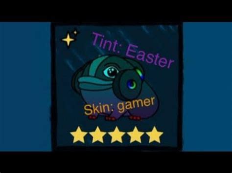 I GOT A 5 STAR EASTER TINT MISPRINT GAMER SKIN AGOTOAD!! | doodle world ...