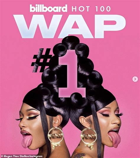 Cardi B's WAP debuts at No. 1 on Billboard Hot 100 chart | Daily Mail Online