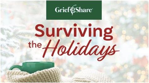 Griefshare: Surviving the Holidays, Christ Community Fellowship, Solon, 2 December 2023 ...