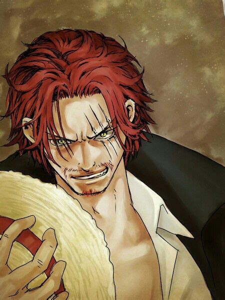 Shanks [One Piece] Fanart | ผมแดง, วันพีซ, การ์ตูน