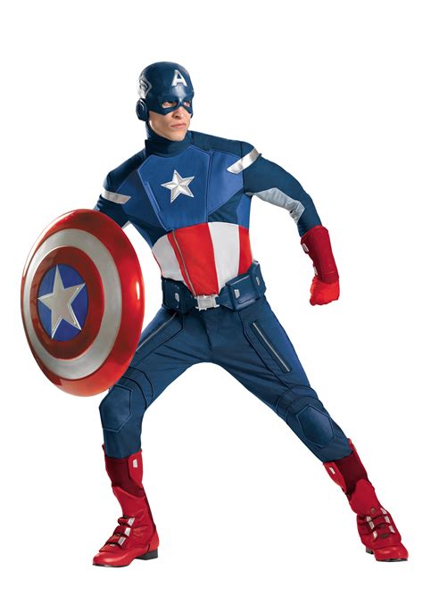 Avengers Replica Captain America Costume - Halloween Costume Ideas 2023