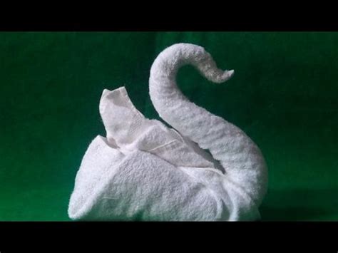 Towel Cake Tutorial | Towel animals, Towel swan, How to fold towels