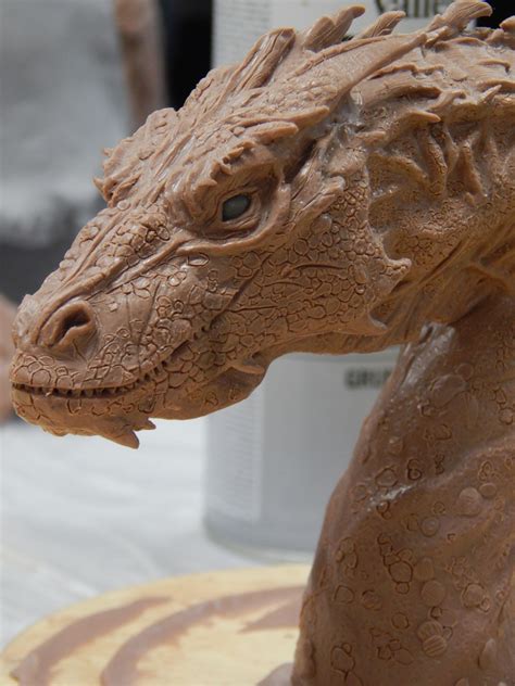 ArtStation - Dragon sculpture