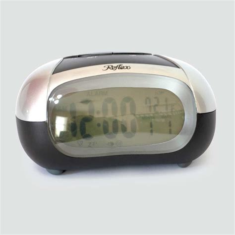 Talking LCD Alarm Clock with Temperature - See Differently