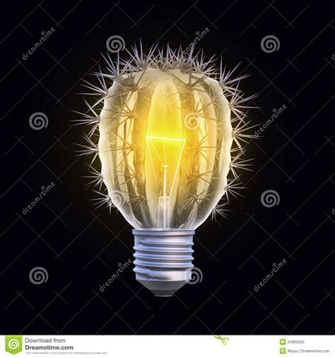 Glowing Light Bulb Shaped Like Stock Illustration - Illustration of glowing, equipment: 24965205