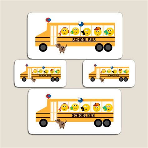 "yellow school bus, school bus, emoji, big school bus, school, students on bus, children bus ...