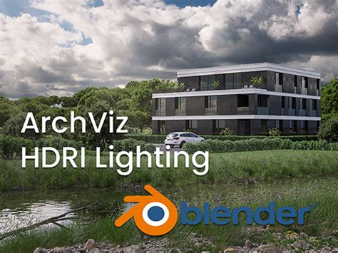 Realistic HDRI lighting for exterior ArchViz in Blender - HDRMAPS™