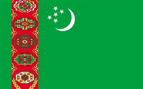 Turkmenistan Flag Wallpapers - Wallpaper Cave