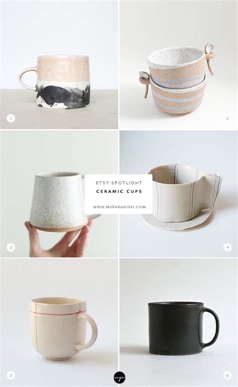 ETSY SPOTLIGHT: Ceramic cups | My Paradissi | Bloglovin’