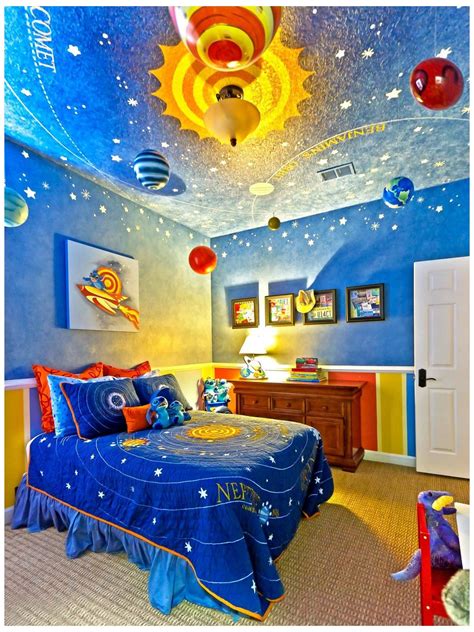 30 Space Themed Bedroom Ideas To Leave You Breathless