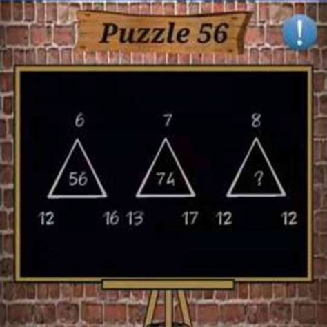 Math Puzzles Game Level 56 Answer with Solution » Puzzle Game Master