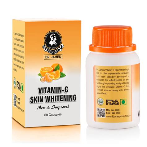 Dr James Vitamin C Skin Whitening Capsules | HealthCare Beauty