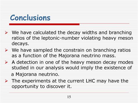 Lepton-Number Violating Heavy Meson Decays - ppt download