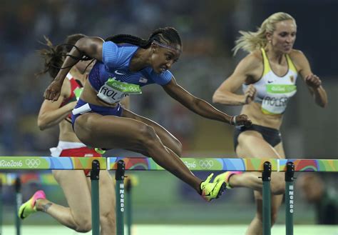 United States sweeps women’s 100-meter hurdles semifinals - The ...