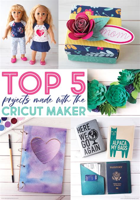 Top 5 Cricut Maker Projects | artsy-fartsy mama