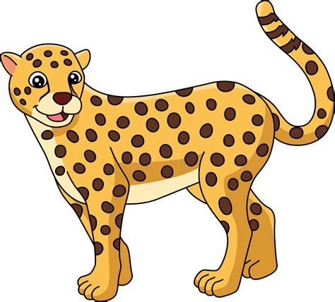 Cheetah Vector Clipart Illustrations Cheetah Clip Art Vector Eps My ...