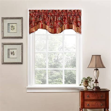 Traditions by Waverly Navarra Floral Window Curtain Valance - Walmart.com - Walmart.com