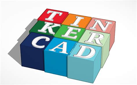 3D design TINKERCAD LOGO - Tinkercad