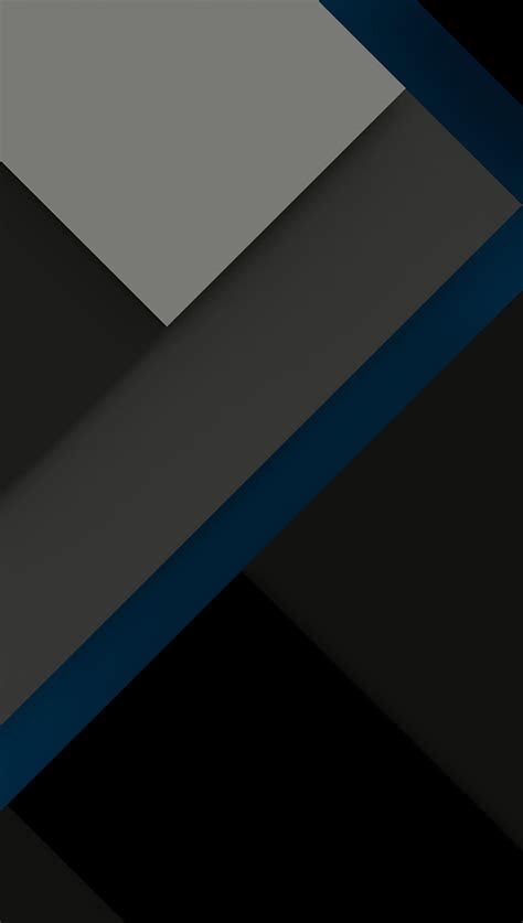 Material Design, abstract, black, blue, gray, gris, white, HD phone wallpaper | Peakpx