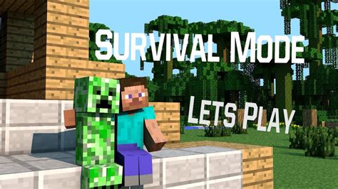 Let's Play Minecraft Survival Mode Ep. 1 - YouTube