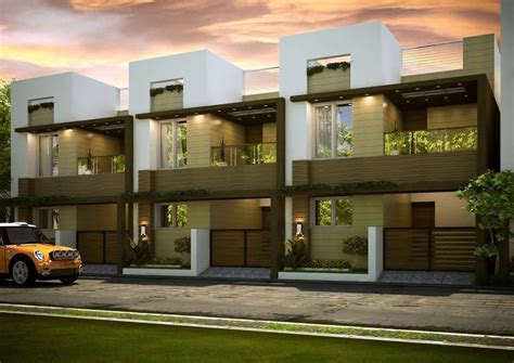 Modern Row House Plans - House Decor Concept Ideas