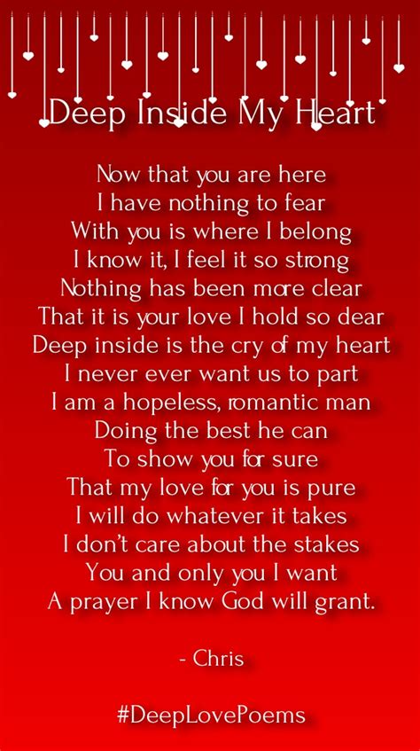 Deep Love Poems for Him – Very Heart Touching