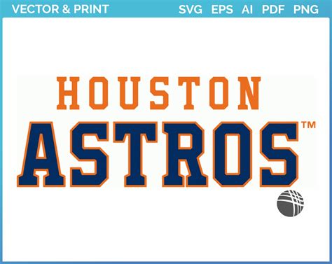 Houston Astros - Wordmark Logo (2013) - Baseball Sports Vector SVG Logo in 5 formats