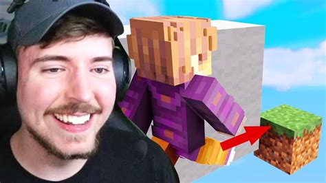 Mr Beast Minecraft Character