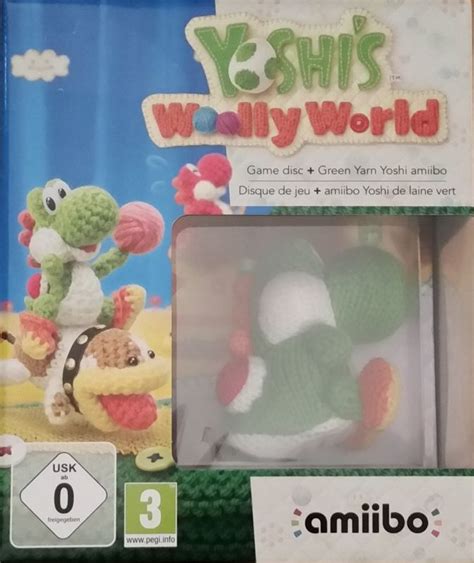 Yoshi's Woolly World (Green Yarn Yoshi Amiibo Bundle) for Wii U (2015 ...