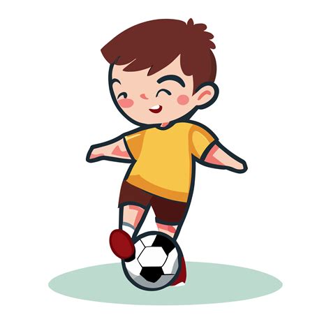 Kids playing football clipart transparent background 24029905 PNG