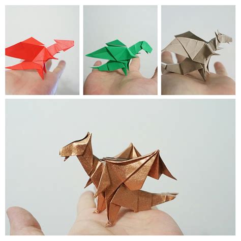 Origami Instructions Dragon