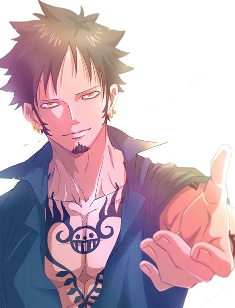 Download Handsome Trafalgar Law One Piece Fanart Wallpaper | Wallpapers.com